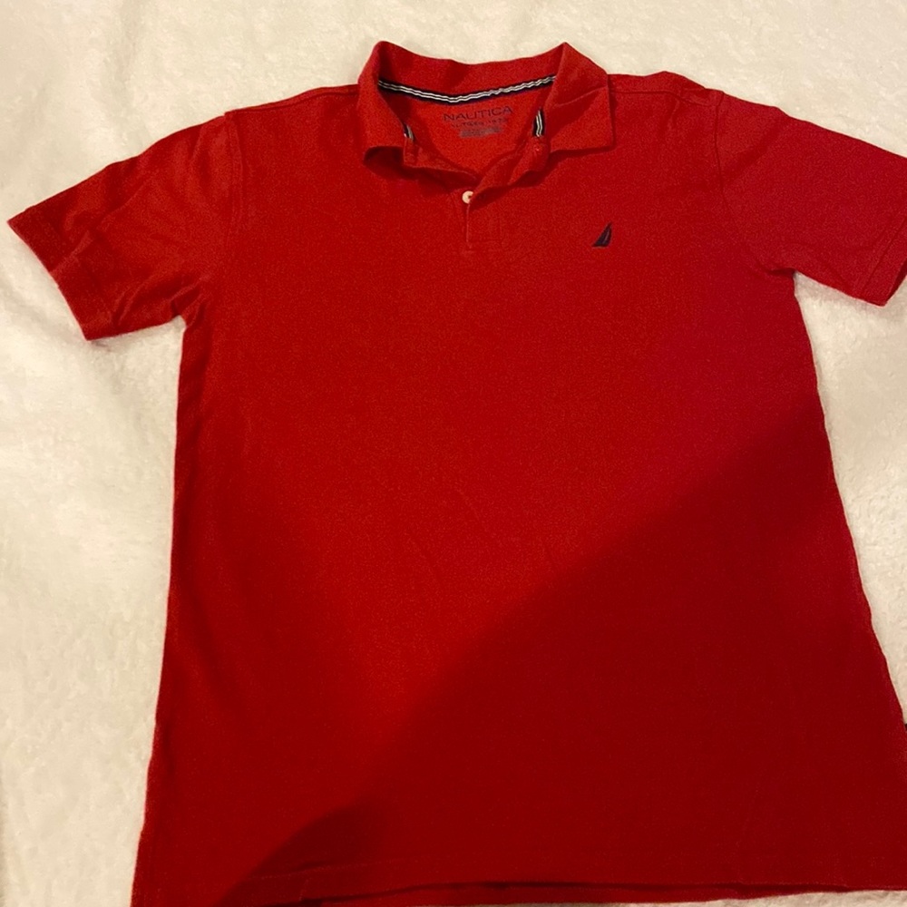 COPY - NAUTICA Boys Red Shirt Size XL 18/20